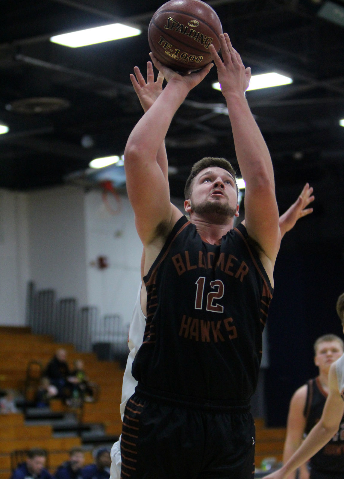 Bloomer boys basketball vs Stanley-Boyd at UW-Stout 12-1-18